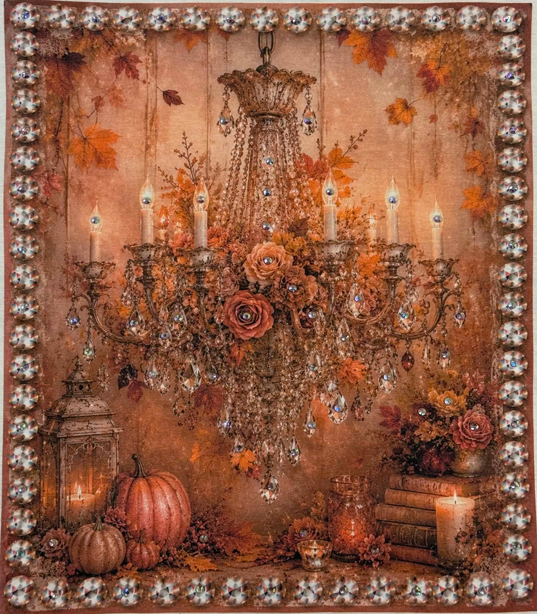 Natural Halloween Chandelier Tee