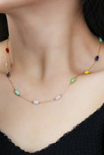 Multi 18K Gold Plated Waterproof Stainless Steel Chain Necklace
