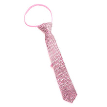 Black Bling Neck Tie Necklace
