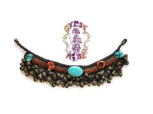 Iroquois Woven Anklet With Bells