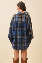 8376EN Kambrie Plaid Flannel Shirt: Red / Contemporary / M