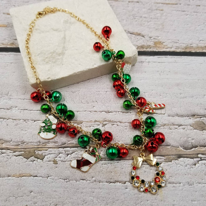 Christmas Elements - More Bell Necklaces