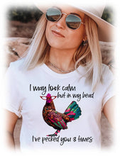Natural I May Look Calm Tee