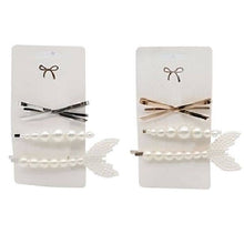 12pk Faux Pears Multi Size Bobby Pin Set