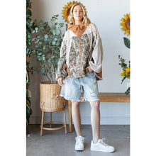 OLI HALI LACE YOKE LONG SLEEVE ZIP CLOSURE HOODED JACKET