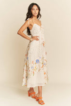 Ivory Floral Lace DD Maxi Dress