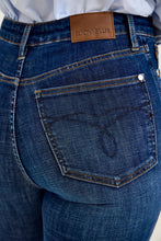Dark High Waist T.C. Charlotte Flare Modern Indigo Judy Blue Jeans