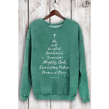 Mineral Black Isaiah 9 6 Sweatshirt