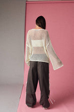 White Reese Loose Fit Cover Up