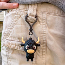 HIGHLAND COW BACKPACK BUDDY KEYCHAIN     24/TB