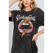 Mineral Black Rock and Roll Never Dies Mineral Graphic Dress