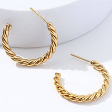 Gold Free Hoop Earrings