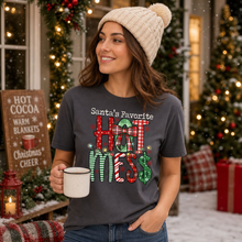 Graphite Santa's Favorite Hot Mess Tee