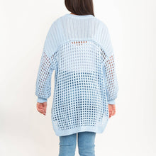 Blue Olli Crochet Sweater