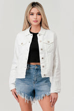 White Classic Denim I&M Jacket