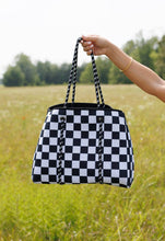 Large Tote in Checkerboard