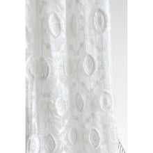 White Classic Embroidered Lace Pants