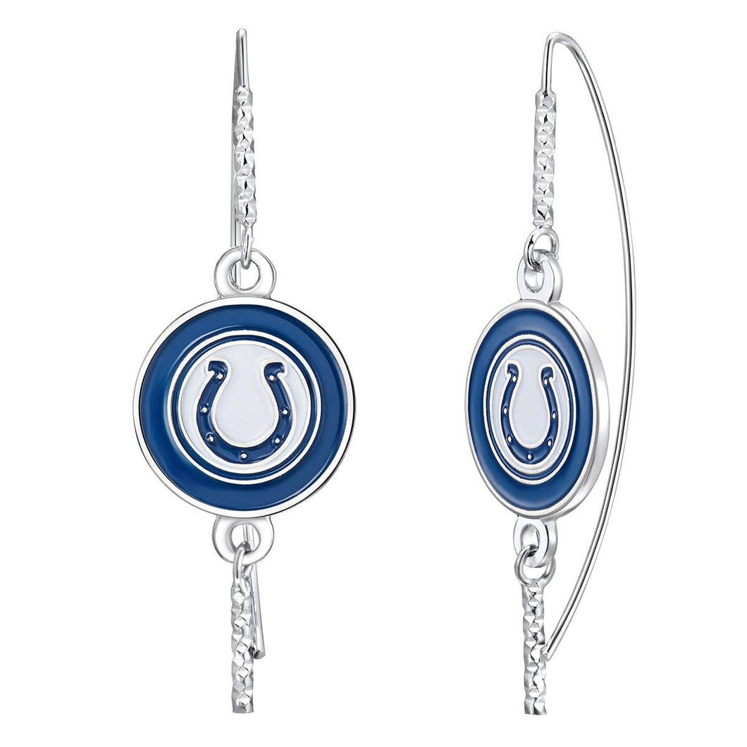 NFL Indianapolis Colts Fish Hook Earrings