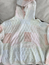 Quilted Pastel Sunkised Coconut Hoodie