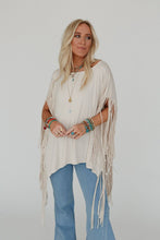 Oat Showstopper Fringe Top