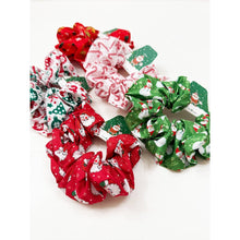 Christmas Cute Designs Mixed Scrunchie: MIX COLOR / ONE(12)
