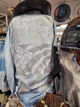 Distressed Denim Freedom Rare Bird Shirt