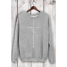 Mineral Dusty Green Never Ending Love Sweatshirt