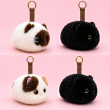 Ultra Soft Cat Plush Keychain & Bag Charm