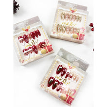 Christmas Press On Nail Set: MIX COLOR / ONE(12)