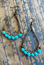 Cody Earrings Turquoise