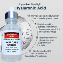 Hyaluronic Acid Pure Serum Face Skin Hydration Anti Wrinkle