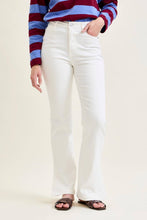 White High Waist Side Slit Slim Boot Judy Blue Jeans