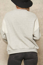 Heather Grey Dreamer Oversized Vintage Graphic Sweatshirt