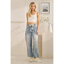 Denim Washed Paisley Patch Oli+Hali Jeans