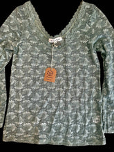 Black Lace Layer Rare Bird Shirt