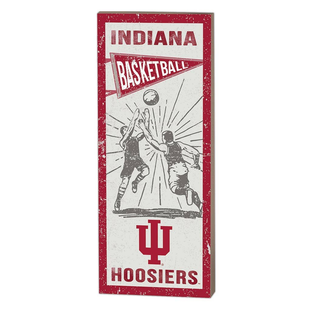 7x18 Basketball Indiana Hoosiers