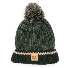 Olive Cream Muk Luks Women's Marled Chunky Stitch Hat
