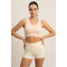 Pastel Pink Cropped Tank Top