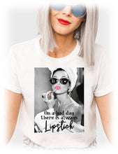 Tan On a Bad Day There is Always Lipstick Tee