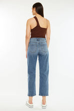 Dark High Rise Straight Kancan Jeans