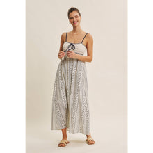 Midnight Navy Boho Dream Crochet Maxi Dress
