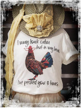 Natural I May Look Calm Tee
