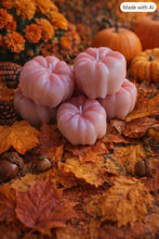 Sculpted Pumpkin Beeswax Candle | Fall Pumpkin Candle: Pumpkin Spice Latte