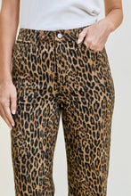 Leopard High Waist T.C. KIMBERLY Classic Straight Judy Blue Jeans
