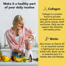 Hair Growth Liquid Vitamins, Skin & Nails Biotin & Collagen