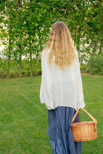 White Button-Down Blouse