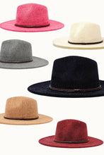 Black Travel Friendly, Packable Everyday-Occasion Fedora Hat: