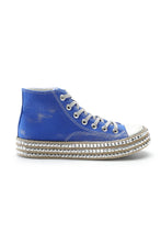 MX-CHANTEL - Studded High Top Sneakers: Blue / Standard / 6(1)-6.5(1)-7(1)-7.5(2)-8(2)-8.5(2)-9(2)-10(1)