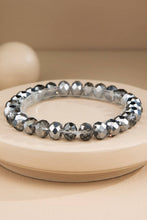Truffle Bronze Glass Beaded Bracelet