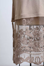 Mocha Versatile T-Back Lace Midi Slip
